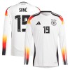 Original Fußballtrikot Deutschland Sane 19 Heimtrikot EURO 2024 Langarm Für Herren